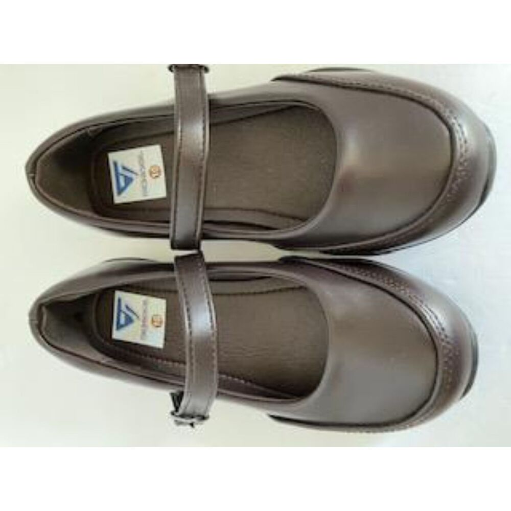 Little Girls School 10 Dark Brown Mary Jane Shoes Sz 12/29